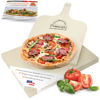 4cm Pimotti Pizzastein/ Brotbackstein Set